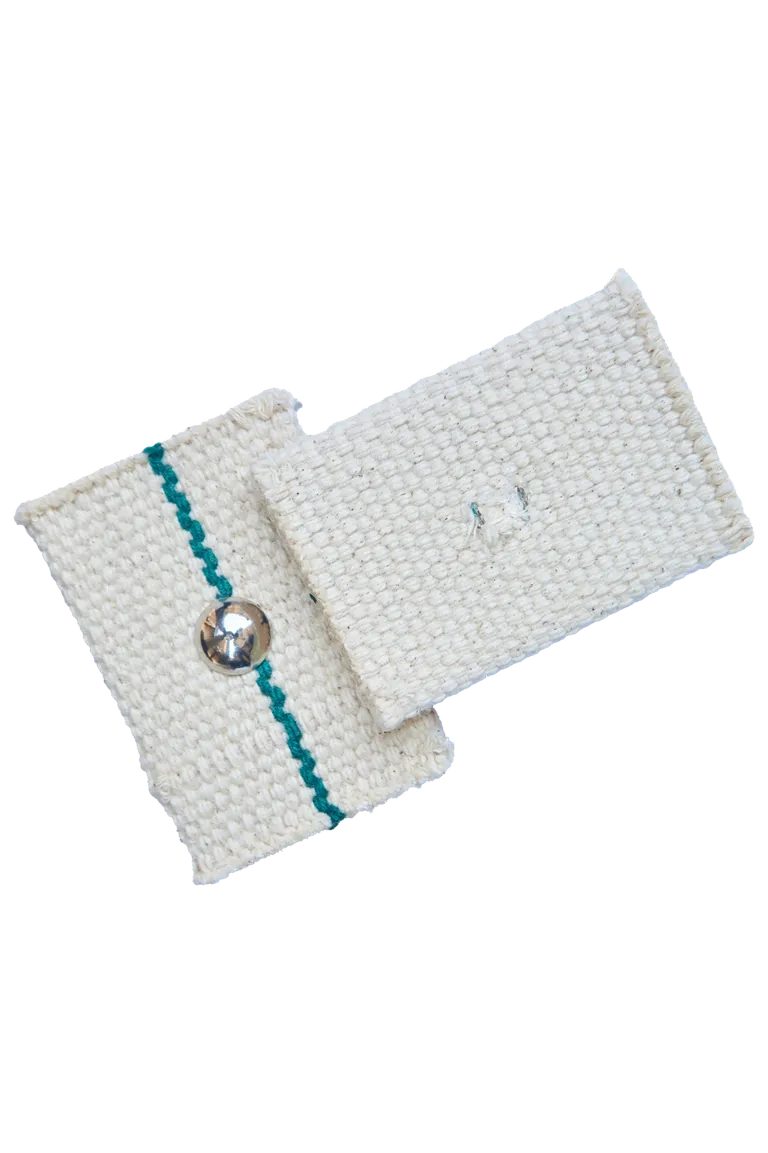 Cotton Sieve Pad Reverse Rivet Front